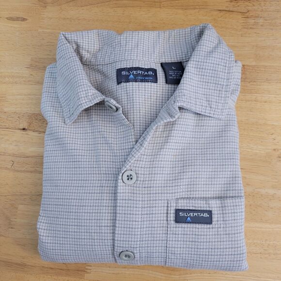 Levis Silvertab Shirt Mens‎ Large   Flannel Button Up Casual Wear Pre-Owned - Picture 1 of 13